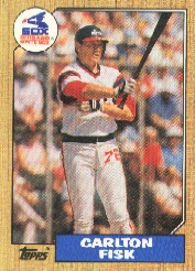 1987 Topps Baseball Cards      756     Carlton Fisk